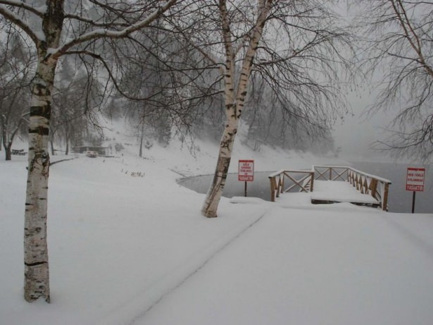 Yurttan kış manzaraları 25