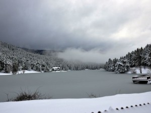 Yurttan kış manzaraları