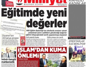 2 Ocak 2015 gazete manşetleri