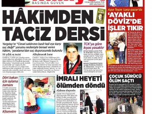 5 Ocak 2015 gazete manşetleri