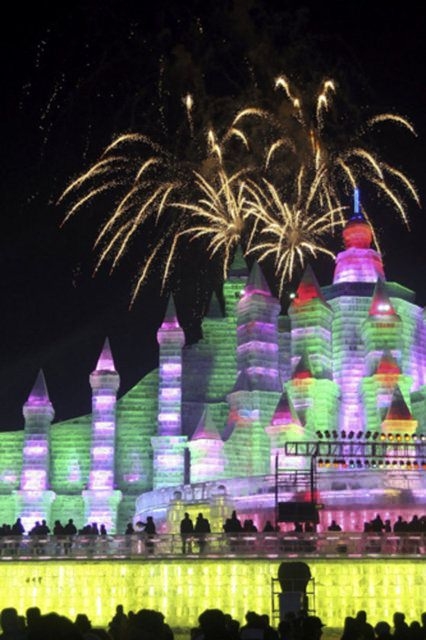 Buzdan şehir yaptılar 10