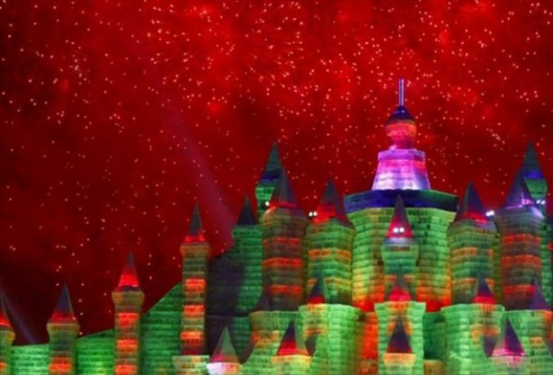 Buzdan şehir yaptılar 6