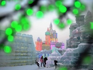 Buzdan şehir yaptılar