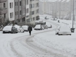 Yurttan kar manzaraları