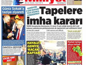 6 Aralık 2015 gazete manşetleri