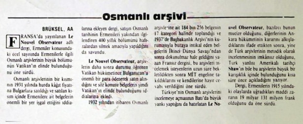 Yakılmak istenen Osmanlı arşivinin öyküsü 1