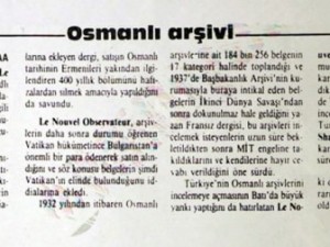 Yakılmak istenen Osmanlı arşivinin öyküsü