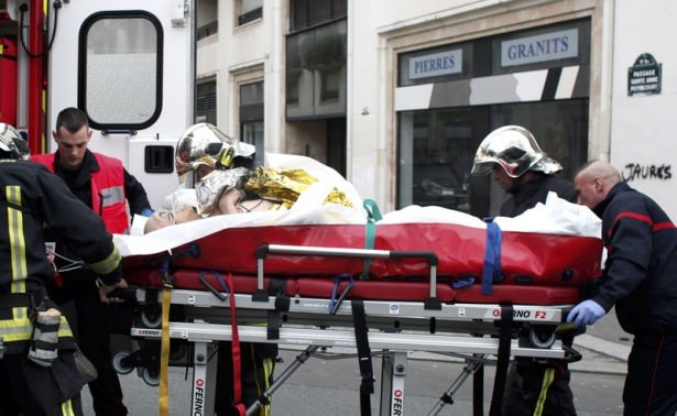 Paris'te mizah dergisine saldırı: 11 ölü 11