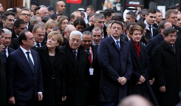 Dünya liderleri teröre karşı yürüdü 18