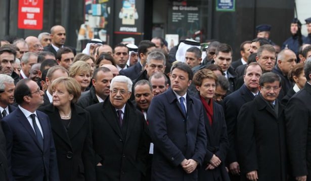 Dünya liderleri teröre karşı yürüdü 4