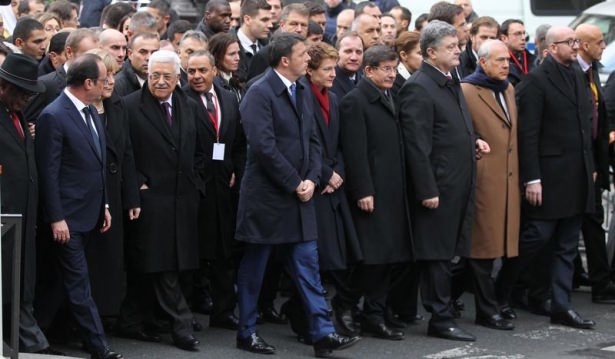 Dünya liderleri teröre karşı yürüdü 7