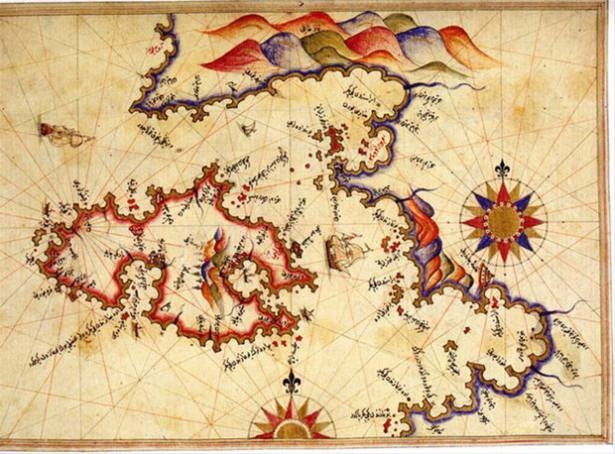 Piri Reis'in çizdiği haritanın sırrı 19
