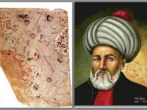 Piri Reis'in çizdiği haritanın sırrı