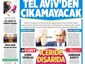 14 Ocak 2015 gazete manşetleri