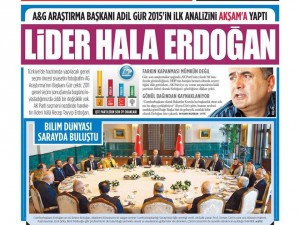 15 Ocak 2015 gazete manşetleri