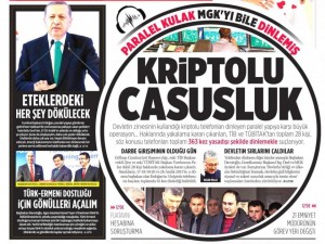 21 Ocak 2015 gazete manşetleri