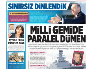 22 Ocak 2015 gazete manşetleri