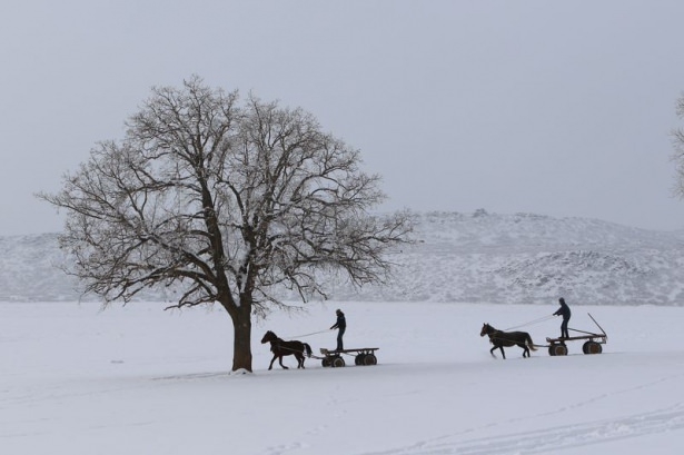 Dondurucu soğukta kaplıca keyfi 15