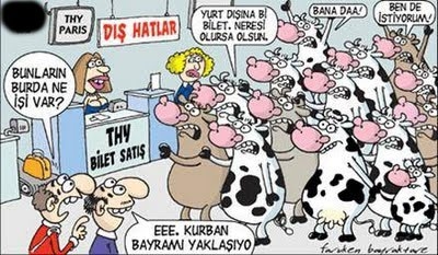 Kurbanlık karikatürler tam şenlik! 12