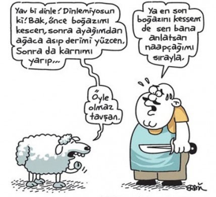 Kurbanlık karikatürler tam şenlik! 17