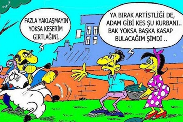 Kurbanlık karikatürler tam şenlik! 18