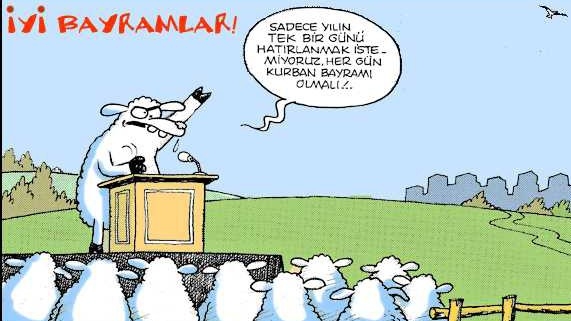 Kurbanlık karikatürler tam şenlik! 20