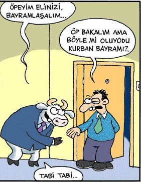 Kurbanlık karikatürler tam şenlik! 23
