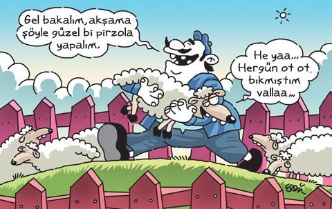 Kurbanlık karikatürler tam şenlik! 24