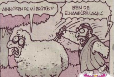 Kurbanlık karikatürler tam şenlik! 5
