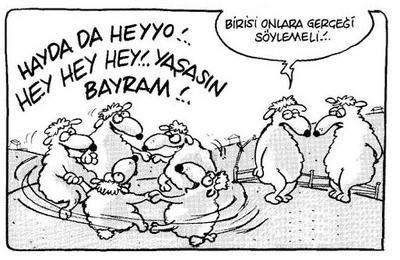 Kurbanlık karikatürler tam şenlik! 6