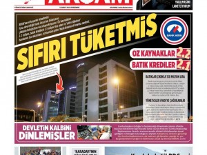 5 Şubat 2015 gazete manşetleri