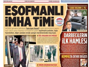 7 Şubat 2015 gazete manşetleri