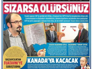 17 Şubat 2015 gazete manşetleri