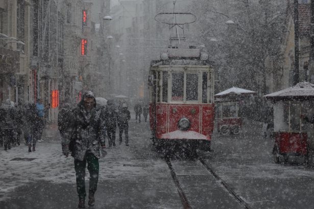 Beyaz İstanbul'dan manzaralar 62