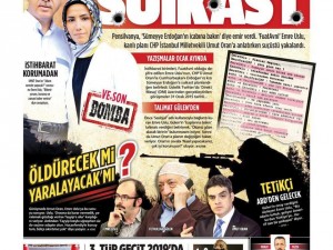 20 Şubat 2015 gazete manşetleri