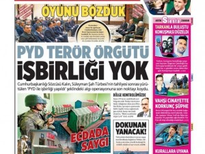 24 Şubat 2015 gazete manşetleri