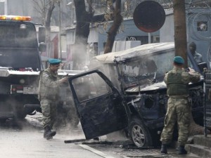 Kabil'de patlama:  1 Türk askeri şehit oldu
