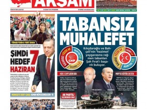 26 Şubat 2015 gazete manşetleri