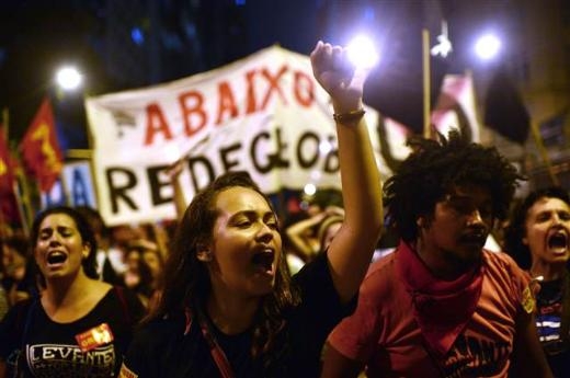 Brezilya'da öğretmen protestosu olaylı geçti 13