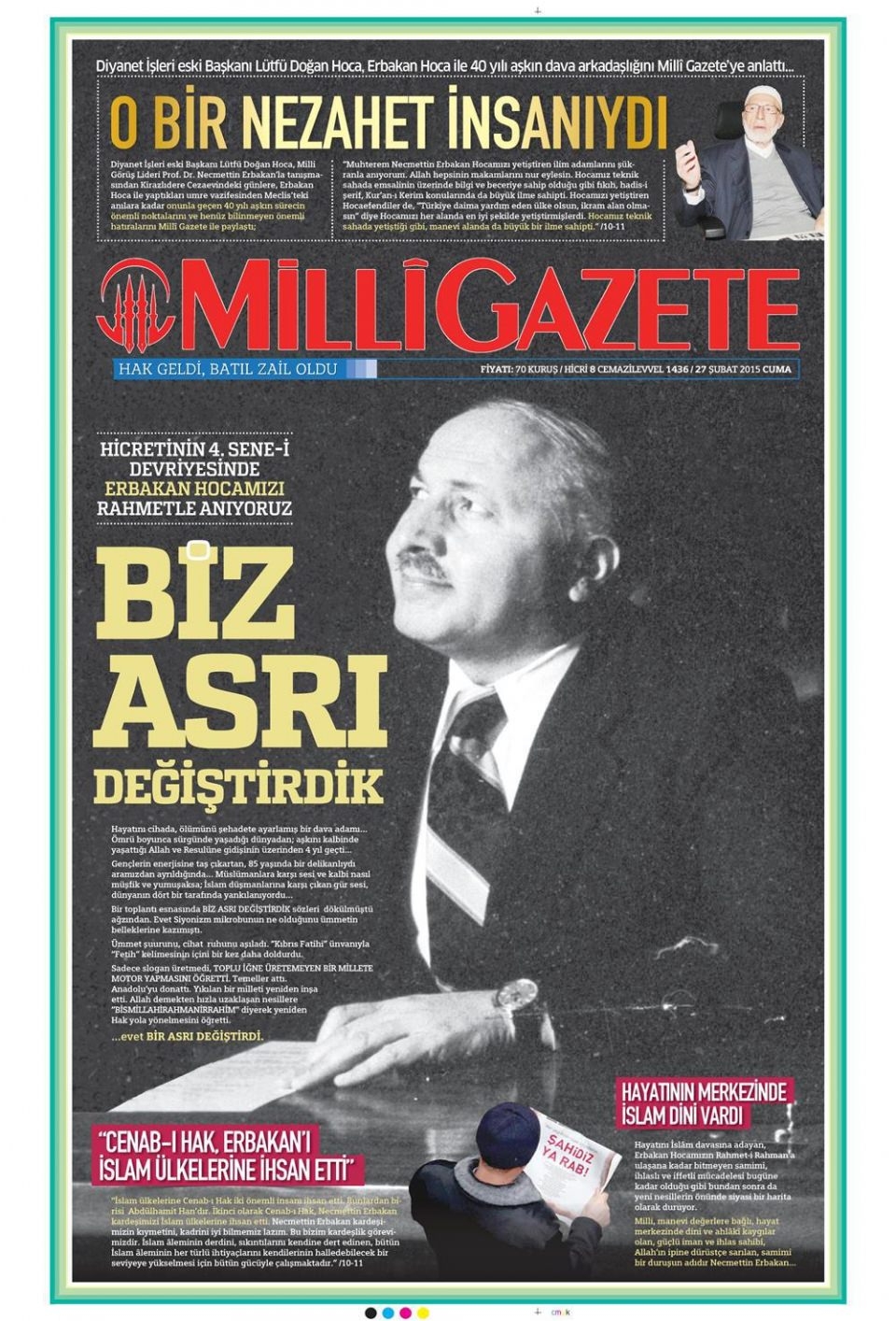 27 Şubat 2015 gazete manşetleri 9