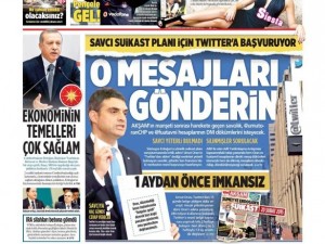 12 Mart 2015 gazete manşetleri