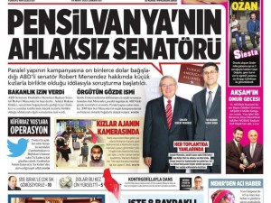 14 Mart 2015 gazete manşetleri