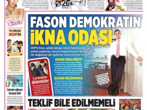 16 Mart 2015 gazete manşetleri