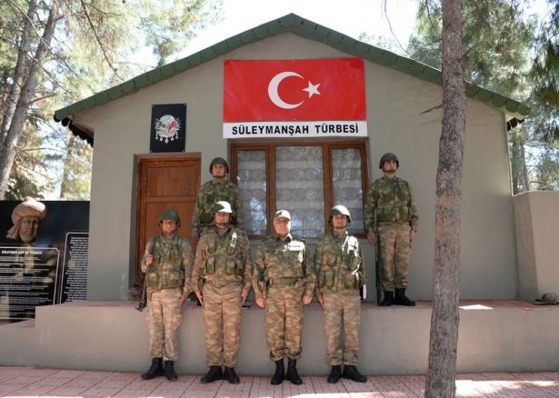Orgeneral Özel Süleyman Şah Karakolu'nda 12