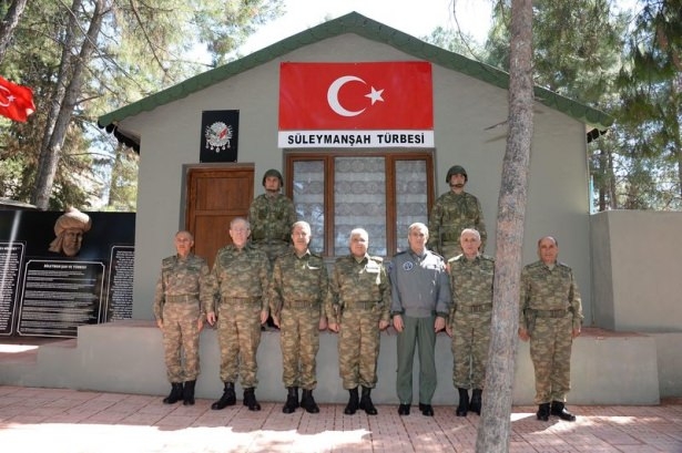 Orgeneral Özel Süleyman Şah Karakolu'nda 2