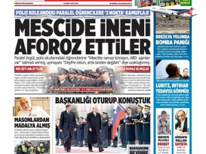 31 Mart 2015 gazete manşetleri