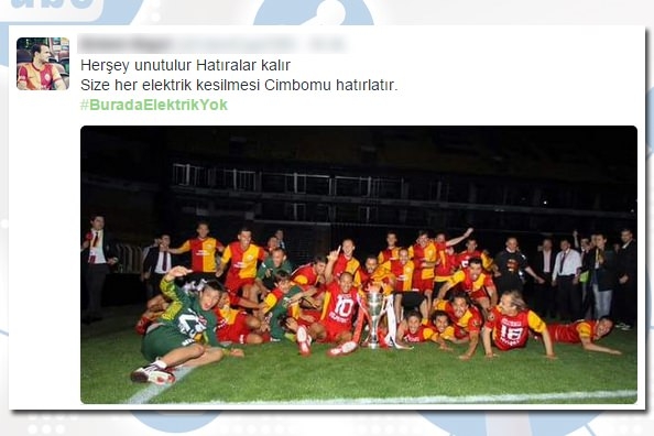 Elektrik kesintisi sosyal medyada 10