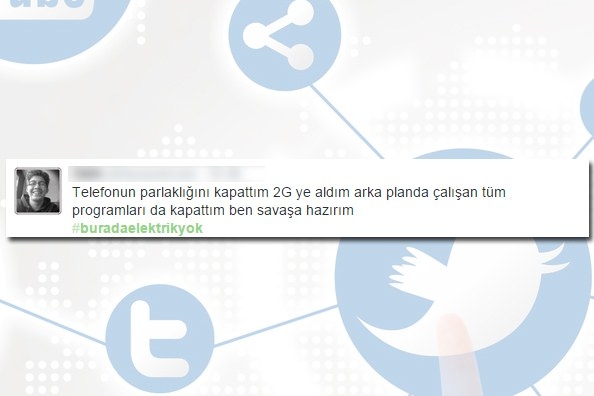 Elektrik kesintisi sosyal medyada 11
