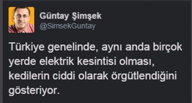 Elektrik kesintisi sosyal medyada 14