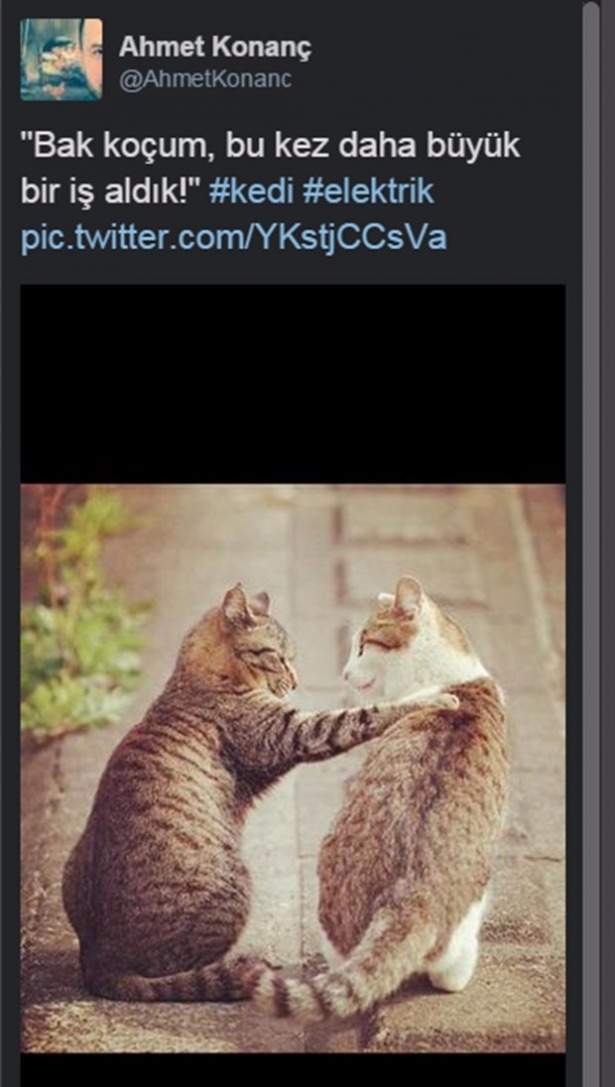 Elektrik kesintisi sosyal medyada 18